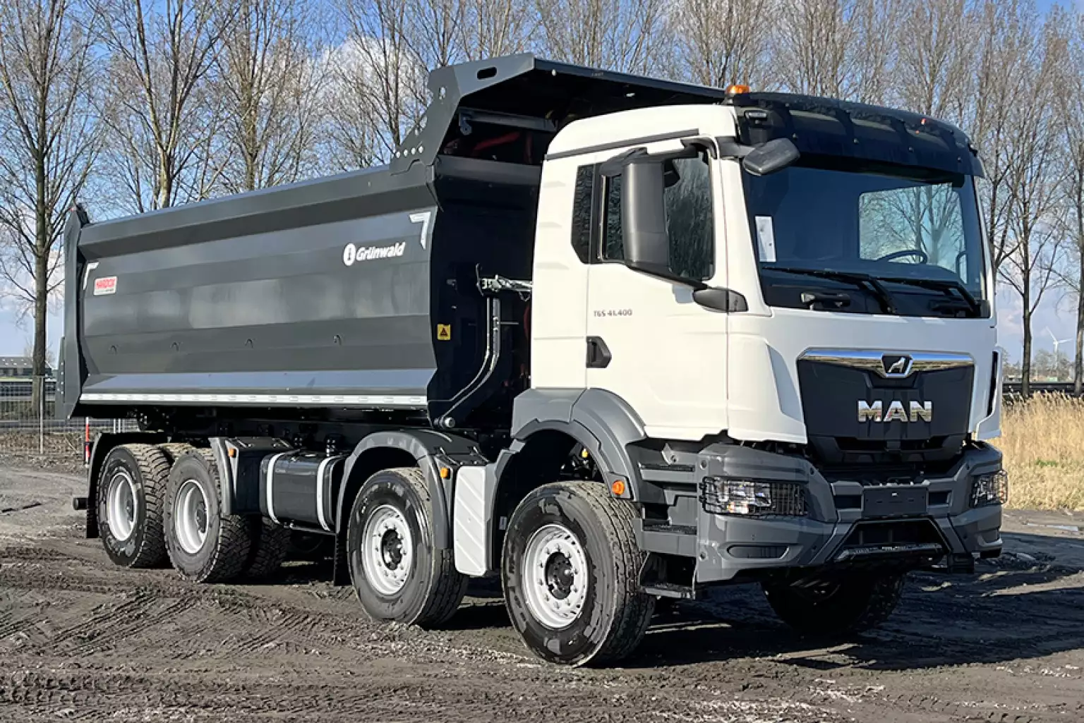 MAN TGS 41.400 BB CH 8×4 camion à benne basculante