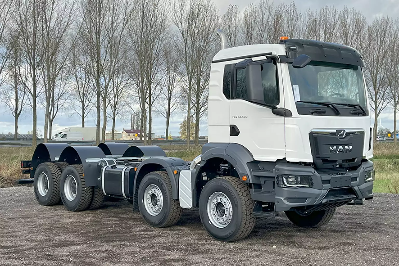 MAN TGS 41.400 BB CH Mélangeur 8×4 Châssis-cabine